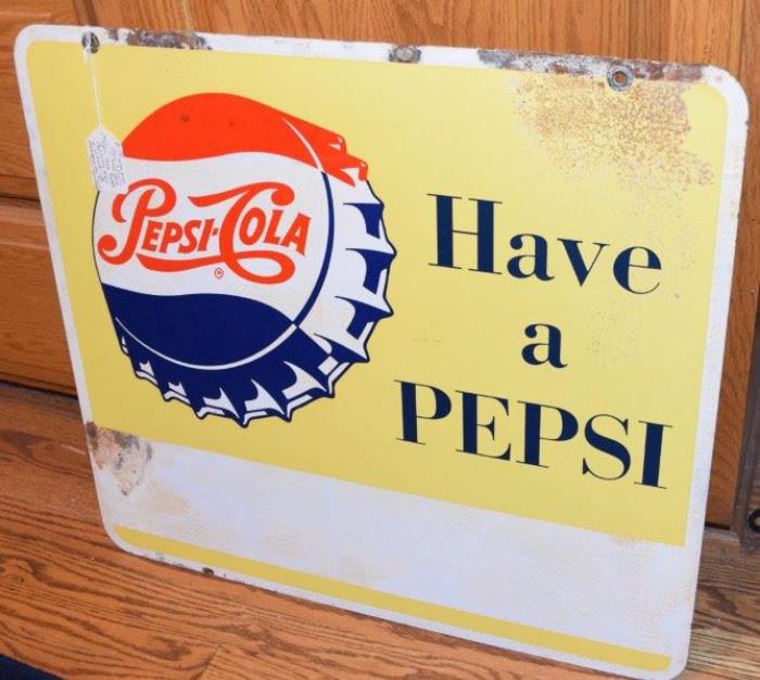 181 Pepsi Double Sided SIgn