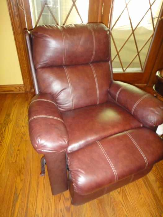 Lane Leather Recliner 