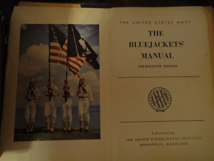 Navy Manual, The Blue Jackets Manual 