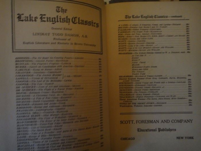Lake English Classics 