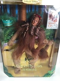 Cowardly Lion Barbie