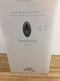 Cowardly Lion collectible doll