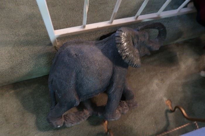 Lets talk about the 600 pound elephant in the room!  This baby is metal.  You lift it!  I can't!  The cousin may be purchasing this.