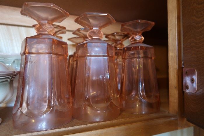 I love pink glass.  This will be offered at the second sale.