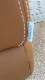 Schillig fine leather sectional