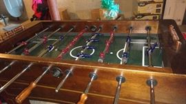 Harvard Wood foosball table