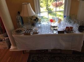 crystal, clear glass and more