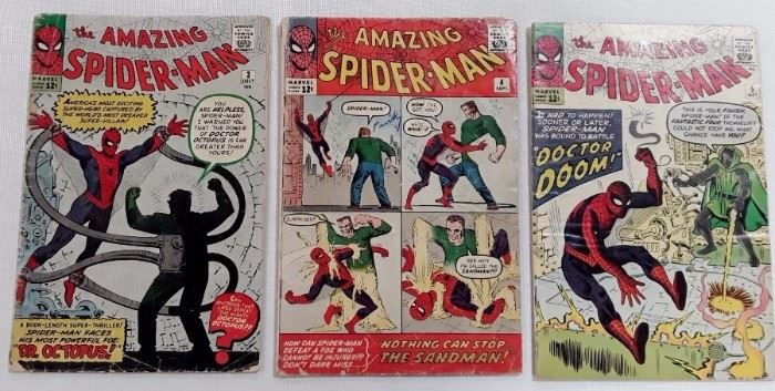 The Amazing Spider-Man Issues #3,4,&5