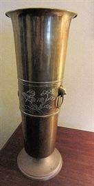 Vintage Brass Umbrella Stand