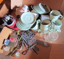 Vintage Restaurant Dishes