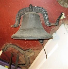 Antique Cast Iron Dinner Bell
