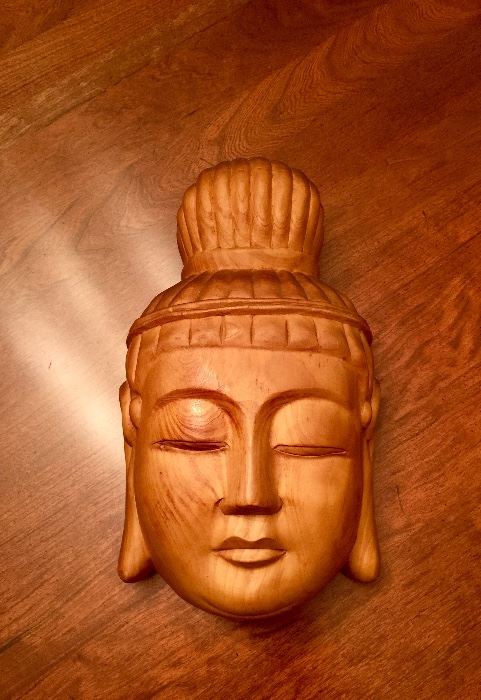 Hand carved Buddha 