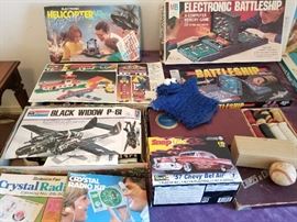 Entire room full of Vintage Games and Toys
