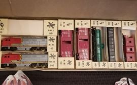 Vintage Trains, Tracks, and Pieces