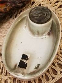 Vintage ROSEVILLE The Hyde Park Ashtrays