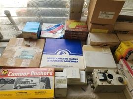 New Old Stock Auto parts - Several Tables full !