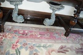 Fish Decorator Items with Shells, Area Rug