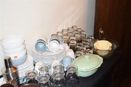 Dishes Glasses