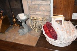 linens, Metal Decorator Items, Fish Dragon Decorator or Garden Items