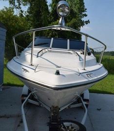 Sea Ray Cuddy Cabin Boat front