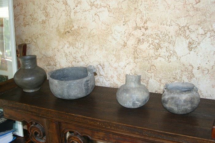 Indian Artifacts (Clay Pots)
