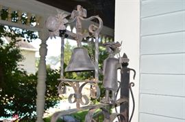 MacKenzie-Childs Mrs. Powers Forged Iron Dinner & Door Bell