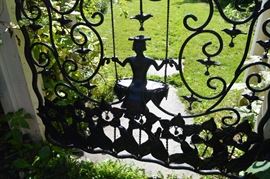 MacKenzie-Childs Mrs. Powers Garden Gate (Forged Iron)