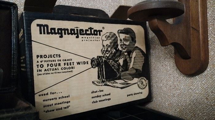 Magnajector projector