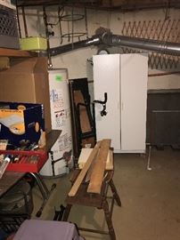 WHITE STORAGE CABINET