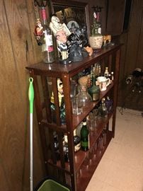 VINTAGE BOTTLES AND BARWARE