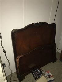 TWIN HEADBOARD AND BED FRAME