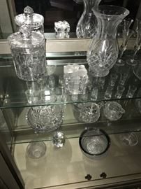 WATERFORD, TIFFANY & CO AND GALWAY CRYSTAL