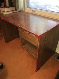 OFFICE DESK- 41.5” WIDTH X 23.5” DEPTH X 27” HEIGHT
