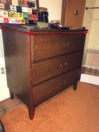 SIDE CABINET WITH DRAWERS -29” WIDTH X 17” DEPTH X 29.5” HEIGHT