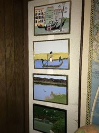 HAND PAINTED WALL ART