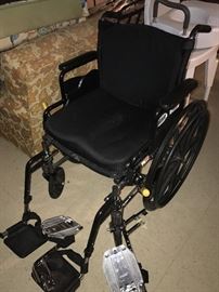 ALMOST NEW WHEELCHAIR