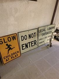 GENUINE REFLECTIVE STREET SIGNS