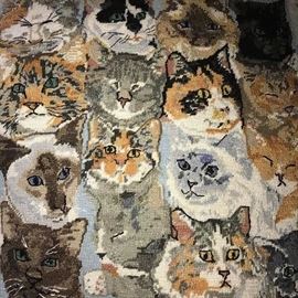 HANDMADE NEEDLEPOINT