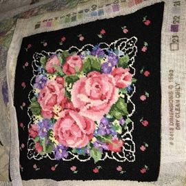 HANDMADE NEEDLEPOINT