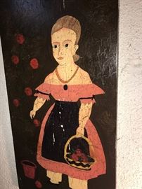VINTAGE PRIMITIVE PAINTING