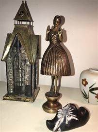 SOLID BRONZE BALLERINA STATUE