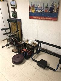 VINTAGE EXERCISE EQUIPMENT