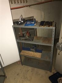 METAL SHELVES