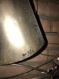 CURTIS JERE METAL SHIP WALL SCULPTURE 1979