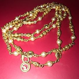 ST. JOHN GOLD NECKLACE