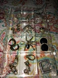 VINTAGE COSTUME RHINESTONE JEWELRY-SWAROVSKI