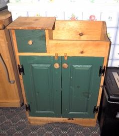 Country Style Phone Cabinet 34"H x 24"W x 10"D