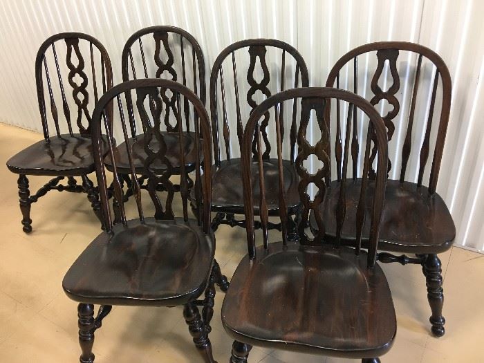 ETHAN ALLEN CHAIRS SET OF 6