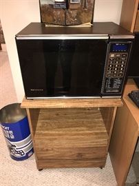 MICROWAVE AND STAND