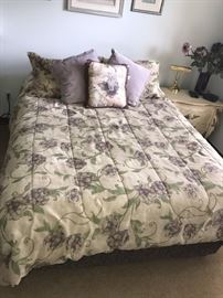 FULL SIZE MATTRESS, BOXSPRING AND FRAME